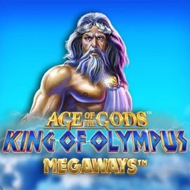 Age Of The Gods: King of Olympus Megaways online game logo by Origins on don-bet.eu.com