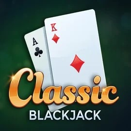 Classic Blackjack logo by Red Tiger Gaming at Donbet Casino